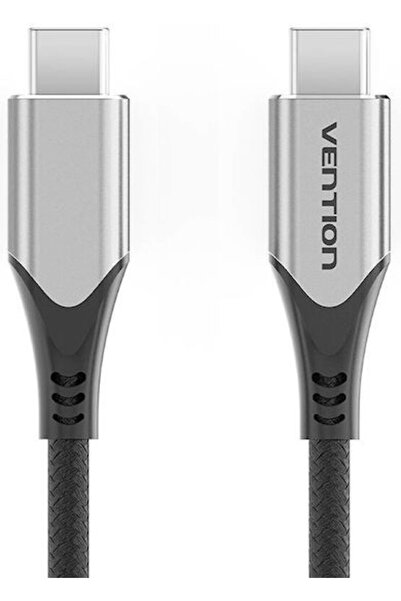 Vention Καλώδιο USB 2.0 USB-C Αρσενικό - USB-C 60W PD Γκρι 0.5μ TAAHD