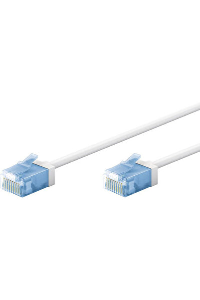 goobay Καλώδιο Ethernet U/UTP Cat.6a (Gigabit) 3μ Λευκό Κωδικός: 74288