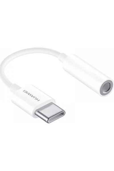 Huawei CM20 Μετατροπέας USB-C αρσενικό σε 3.5mm θηλυκό Λευκό 1 τεμάχιο
