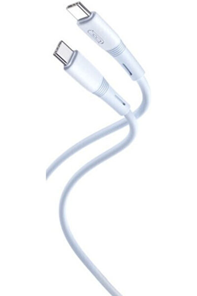Xo NB-Q226B Καλώδιο USB 2.0 USB-C Αρσενικό - USB-C 60W PD Μπλε 1μ 16.005.0290