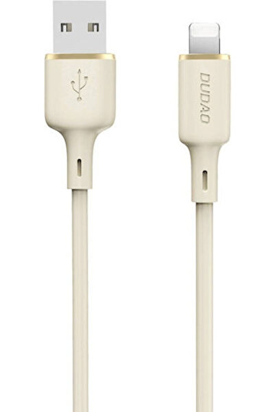 DUDAO Καλώδιο USB-A σε Lightning Μπεζ 1μ