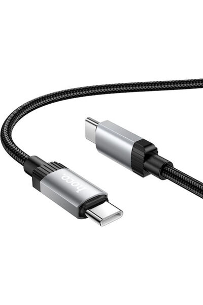 hoco. Hoco X117 Star Πλεγμένο Καλώδιο USB 3.2 USB-C αρσενικό - USB-C 60W Μαύρ...