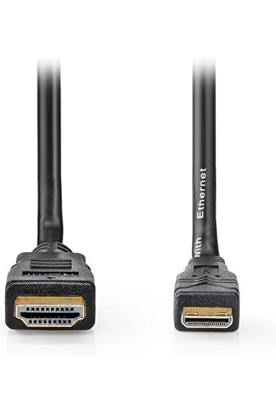 Nedis Καλώδιο HDMI 1.4 Υψηλής Ταχύτητας 1080p 120Hz HDMI Αρσενικό - Mini HDMI...