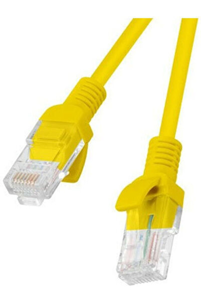 Lanberg Καλώδιο U/UTP Cat.5e Ethernet 0.25μ Κίτρινο Κωδικός: PCU5-20CC-0025-Y