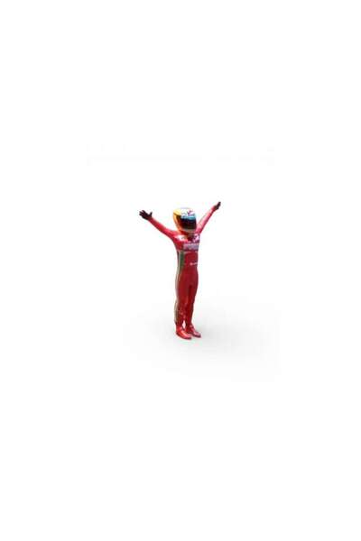 OEM Model auto Fernando Alonso Ferrari la scară 1:64 de la Cartrix (CTLE64082)