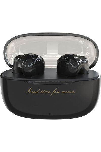 DUDAO U8 Ενδοωτικά Ακουστικά Bluetooth Handsfree με Θήκη Φόρτισης Μαύρα