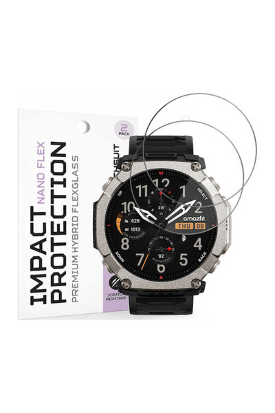 Techsuit Νάνο Φλεξ Προστατευτικό Οθόνης για Amazfit T-Rex Ultra 2 Ποσότητα