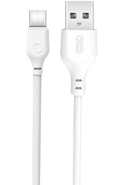 Xo NB103 Καλώδιο USB 2.0 USB-C Αρσενικό - USB-A Λευκό 1μ XO-NB103TWH-1M