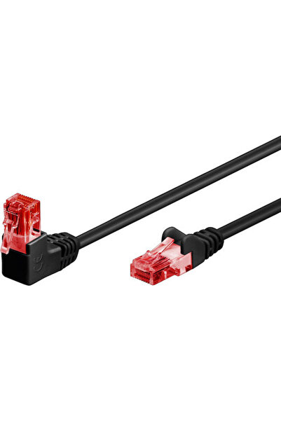 goobay Καλώδιο Ethernet U/UTP Cat.6 (Gigabit) 0.25μ Μαύρο Κωδικός: 51513