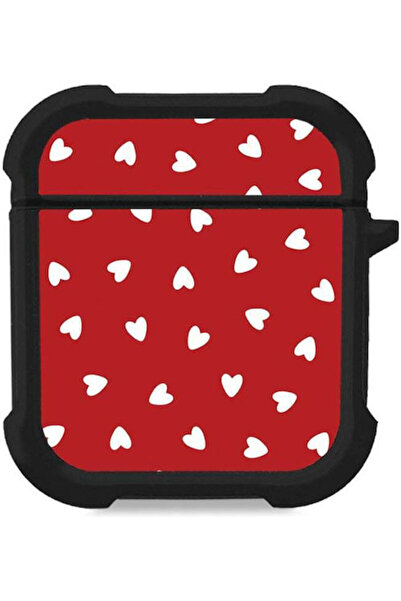 Other Θήκη Σιλικόνης Sonique Σειρά Heart AirPods 1/2 Κόκκινο