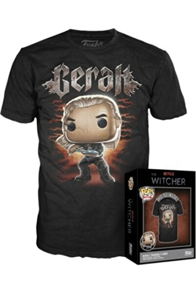 Funko Ποπ! Tees Television: The Witcher - Εκπαίδευση του Γκέραλτ (XL)