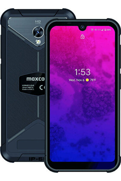 MAXCOM MS572 Διπλή SIM (3GB/32GB) Ανθεκτικό Smartphone Μαύρο