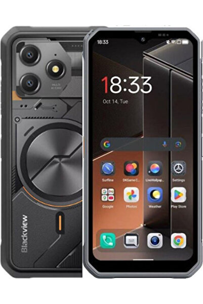 Blackview Φορτ 100 Διπλή SIM (8GB/128GB) Ανθεκτικό Smartphone Κοσμικό Μαύρο