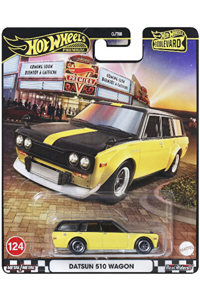 HOT WHEELS Πολυτελές Αυτοκίνητο Datsun 510 Wagon 1:64 Για Ηλικίες 3+
