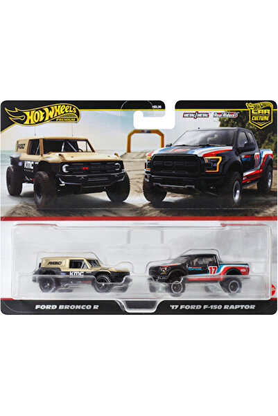 HOT WHEELS Κορυφαία Κουλτούρα Αυτοκινήτων: Αυτοκίνητο Ford Bronco & Ford F-15...