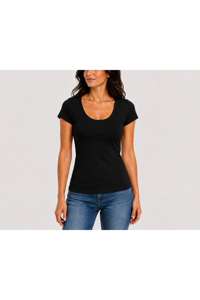 MRV DESIGN Black Round Neck Body
