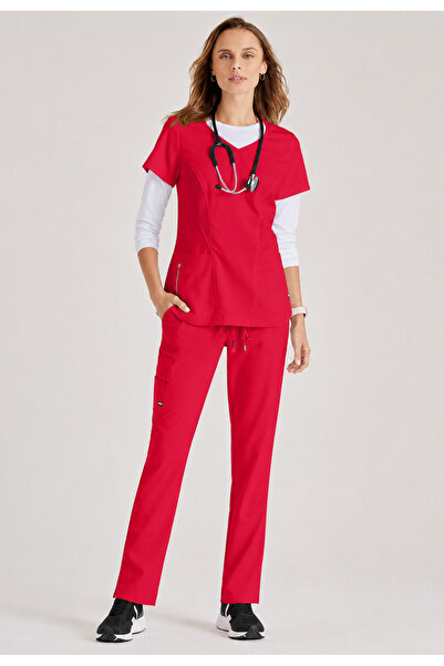 Grey’s Anatomy طقم سكرابز نسائي من كارلي GRST124 - سيرينا GRSP526 - مستورد، م...