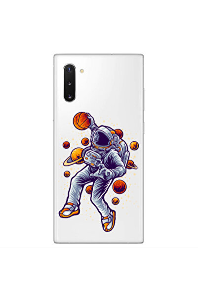 Other Samsung Note 10 Plus Space Basketball Transparent Silicone TPU Θήκη