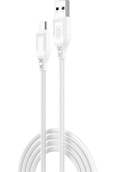 Xo Καλώδιο USB 2.0 σε micro USB, κανονικό, 1μ, λευκό