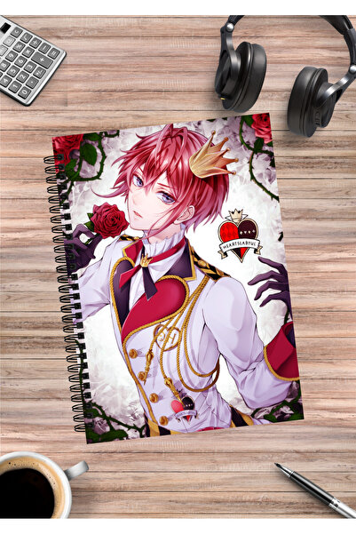 mertfigur Twisted Wonderland Anime Spiral Notebook A5 (50 Sheets)
