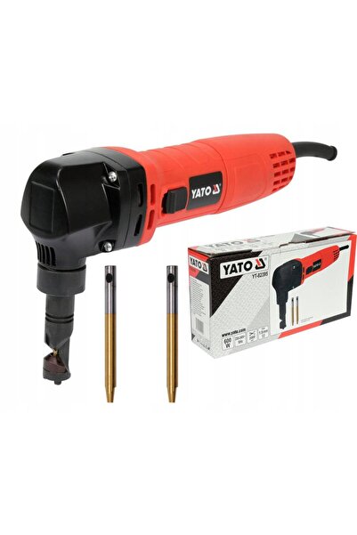yato YT-82395 Sheet Metal Nibbler 600W 1.8mm 230-240V 2kg Top Bottom Set with...