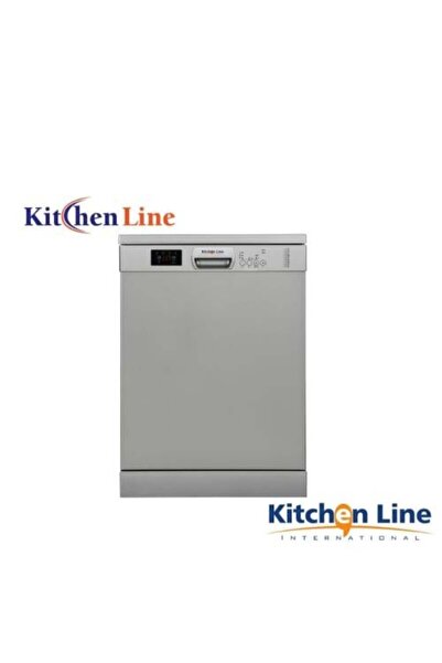 Kitchen Line Dishwasher KL-Y 24 Silver – 12 Place Settings – 6 Wash Programs ...