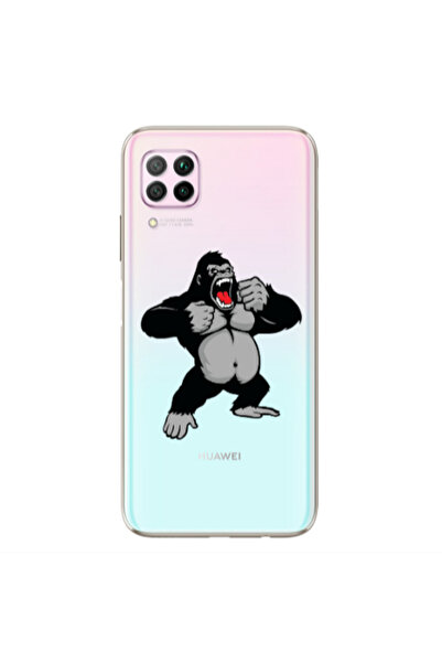 Other Huawei P40 Lite Angry Gorilla2 Transparent Silicone TPU Θήκη