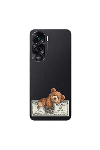 Other Honor 90 Lite 5G Money Style Transparent Silicone TPU Θήκη