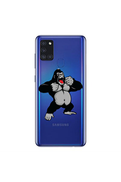 Other Samsung A21S Angry Gorilla2 Transparent Silicone TPU Θήκη