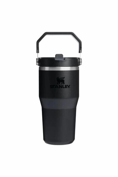 Stanley The IceFlow™ Flip Straw 2.0 Tumbler 0.6L / 20oz Black 2.0 Termos AS10...