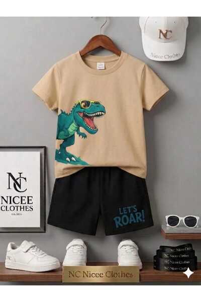 NC Nicee Clothes ΚΑΛΟΚΑΙΡΙΝΟ ΠΑΙΔΙΚΟ ΣΕΤ ΜΠΛΟΥΖΑΚΙ-ΣΟΡΤΣ ΟΥΝΙΣΕΞ (ΜΕ ΣΤΑΜΠΑ Δ...