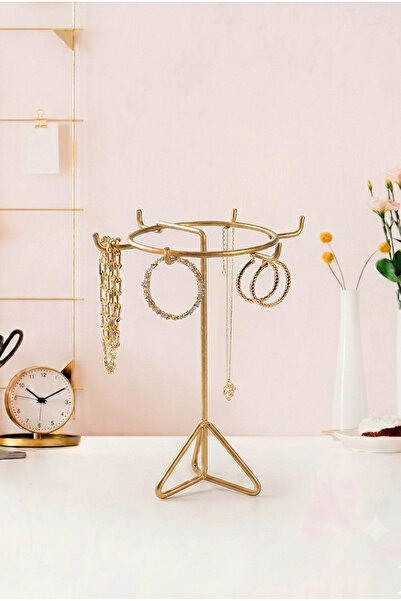 mazory decor Modern Metal Takı Standı Ve Küpelik Kolye Düzenleyici Organizer