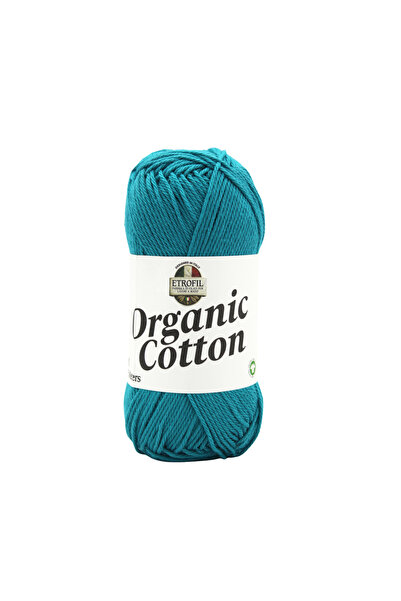 Etrofil Organic Cotton Knitting Yarn Night Green 100% Organic Cotton 50g 125m...