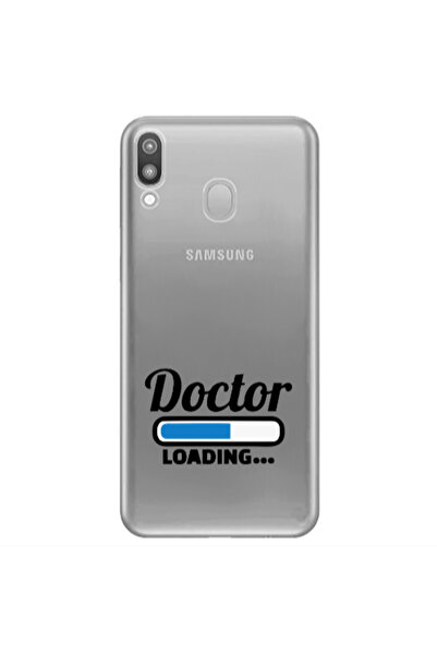 Other Samsung M20 Doctor Loading Transparent Silicone TPU Θήκη