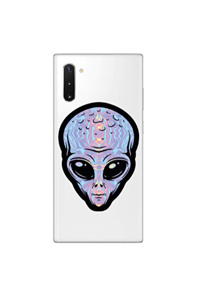 Other Samsung Note 10 Plus Alien Transparent Silicone TPU Θήκη