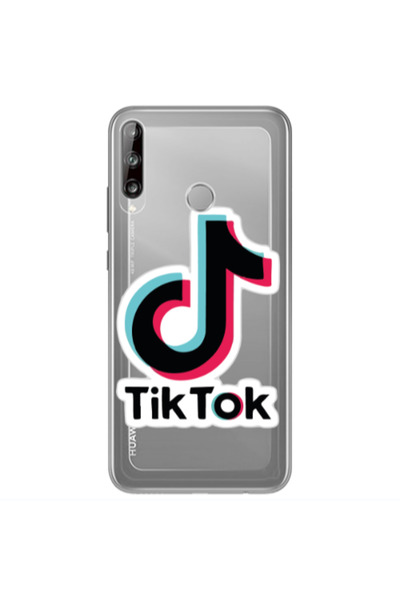 Other Huawei P40 Lite E Tik Tok Transparent Silicone TPU Θήκη
