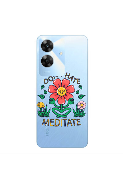 Other Realme Note 60 Meditate Transparent Silicone TPU Θήκη