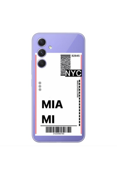 Other Samsung A54 Miami NYC Transparent Silicone TPU Θήκη