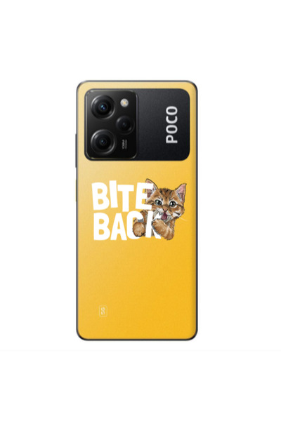 Other Xiaomi Poco X5 Pro bitte back cat Transparent Silicone TPU Θήκη