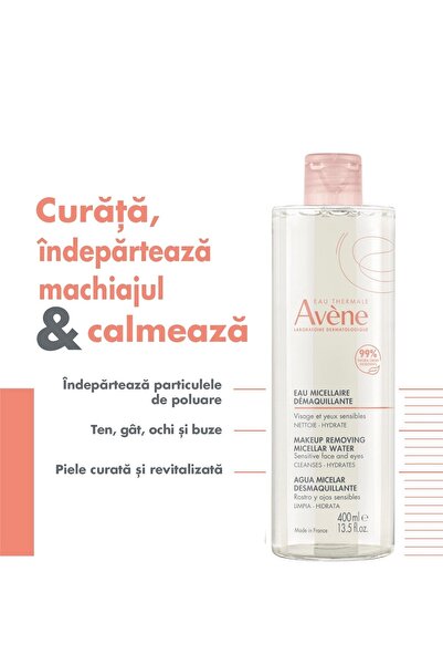 Avene Apa micelara, 400ml