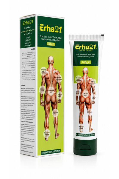 ERHA21 Rapid Relief Masaj Kremi 100 ml.