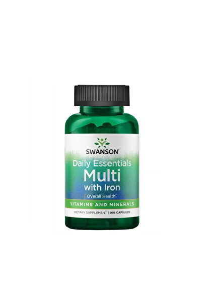 SWANSON Daily Essentials Multi with Iron100 Capsule -