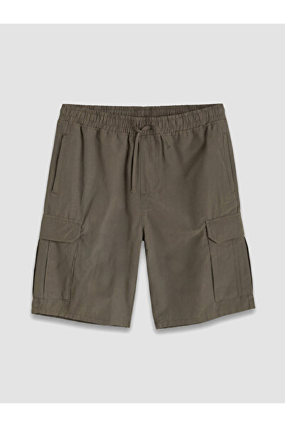 LC Waikiki Nevavm Comfortable Fit Men's Cargo Shorts with Difference