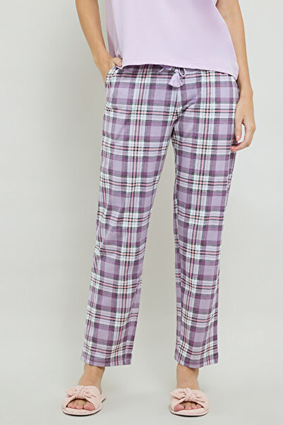 R&B Plaid Pyjama Pants with Drawstring Waist