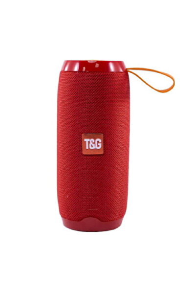 T&G Φορητό ηχείο TG106 Bluetooth με ενσωματωμένο μικρόφωνο - Κόκκινο