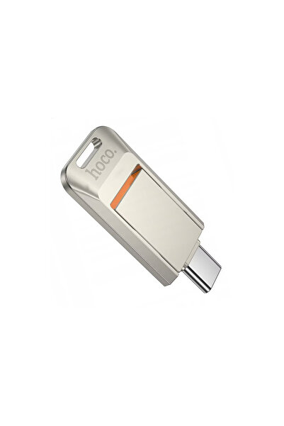 Hoco Stick de memorie USB Flash Drive UD17 USB-C 3.0 Smart Drive 128GB, Gri