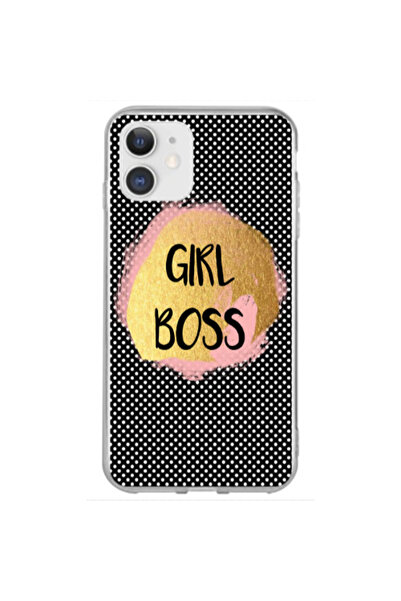 Other Apple iPhone 12 Mini Girl boss make up Transparent Silicone TPU Θήκη