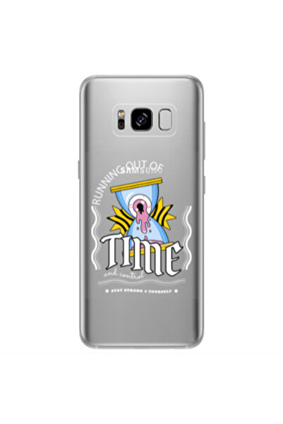 Other Samsung S8 Plus Running out of time Transparent Silicone TPU Θήκη