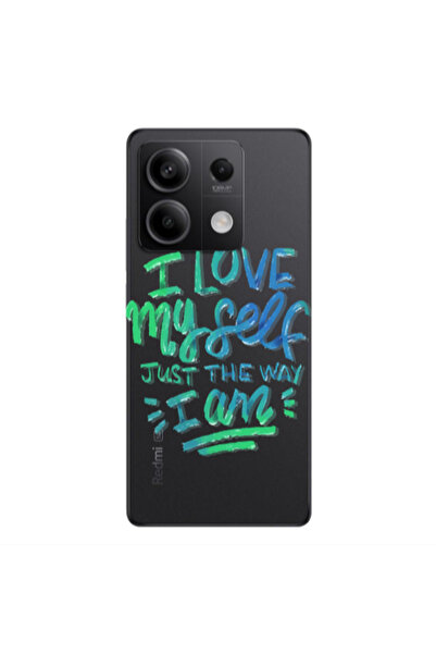 Other Xiaomi Redmi Note 13Pro 5G I Love My self Transparent Silicone TPU Θήκη