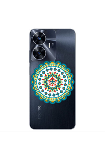 Other Realme Note 50 Mandala D11 Transparent Silicone TPU Θήκη